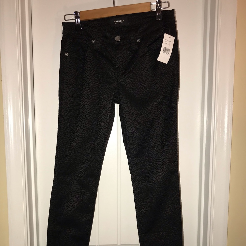 Big Star Alex Skinny Snake Print Jeans